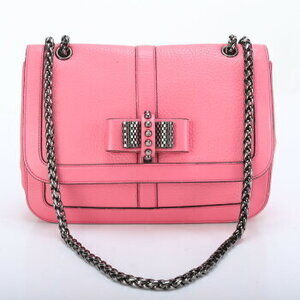 Christian Louboutin Sweet Charity leather chain Crossbody Bag
